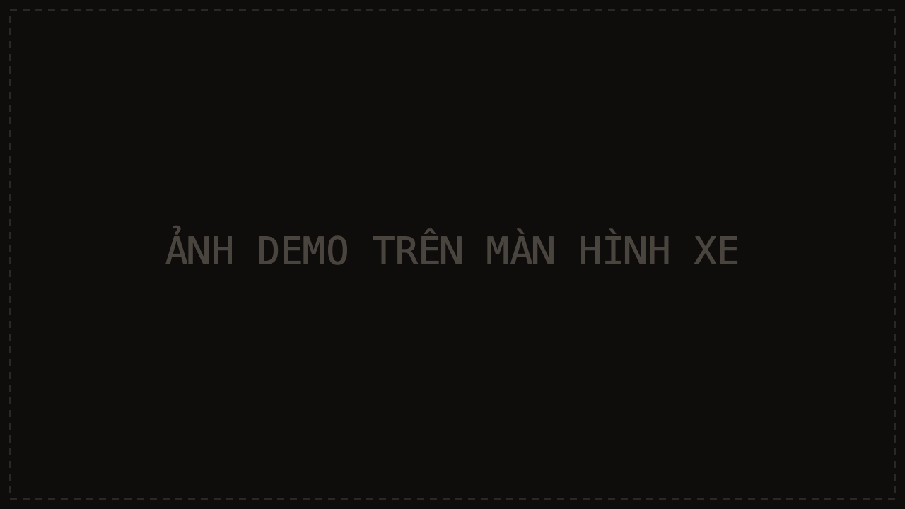 CarStream trên màn hình xe